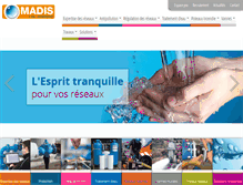 Tablet Screenshot of madis-france.com